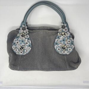 Dan W Hobo bag with Leather Flower accents